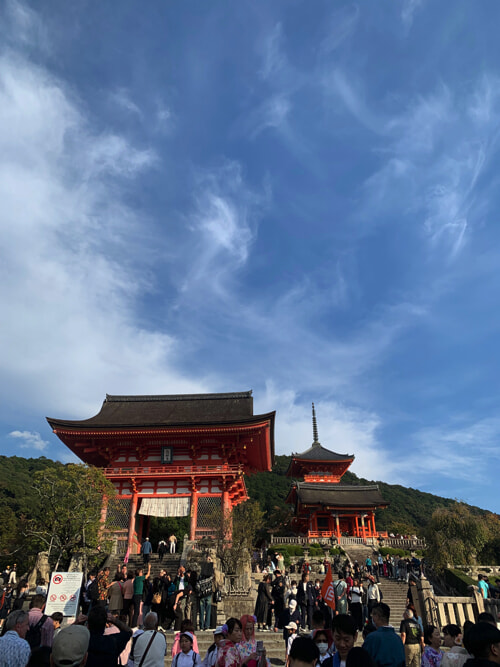 清水の舞台へ☆｜Comme d'habitude 〜パリ・東京行ったり来たりblog